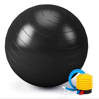 Availalbe OEM 55 см ПВХ анти-взрыв Gym упражнения йога мяч с воздушным насосом и красочными