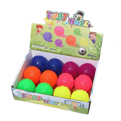 Резиновый TPR Flashing Spikey Bouncing Yoyo Toy Ball в многоцветных формах Отлично подходит для снятия стресса