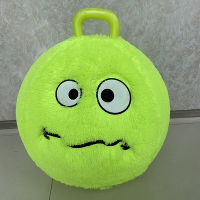 Плюшевая игрушка езда на животных мяч прыгающий прыгающий мяч с ручками надувный ПВХ диаметр 20